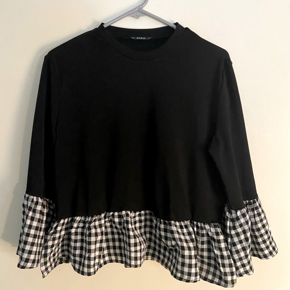 Peplum top from SHEIN